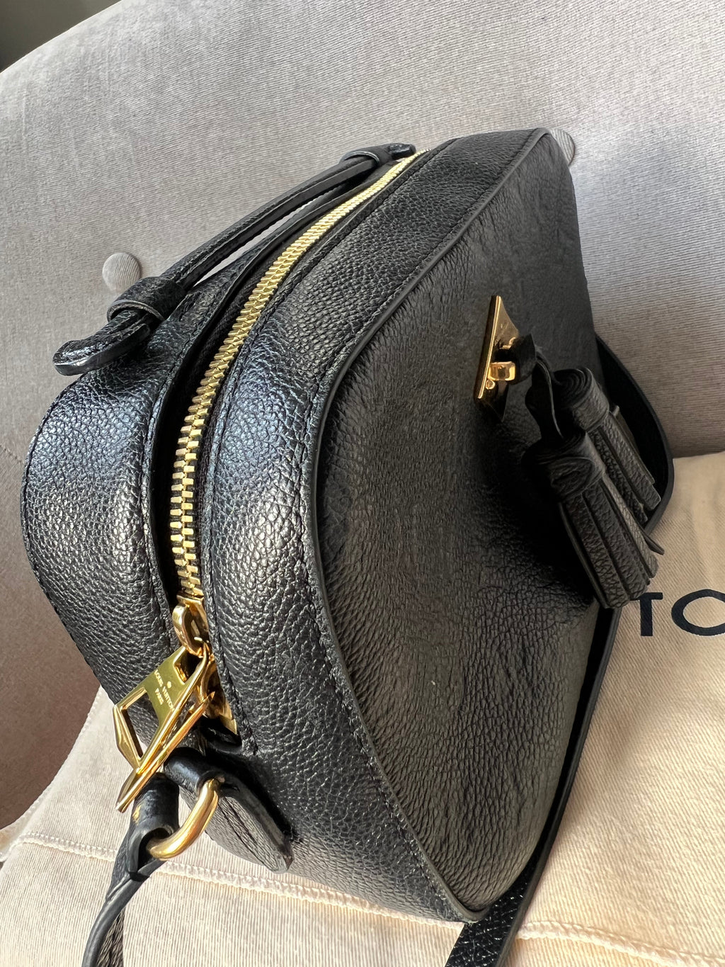 Louis Vuitton Saintonge Black Empreinte (RRP £1520)
