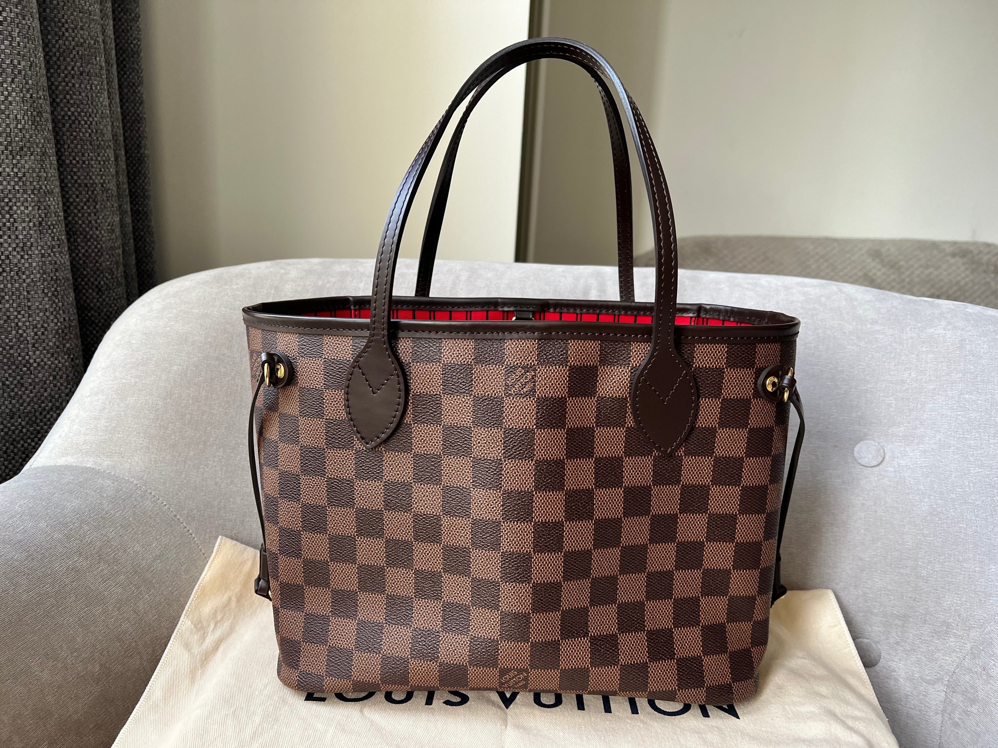 Louis Vuitton Neverfull PM Damier Ebene (RRP £1360)