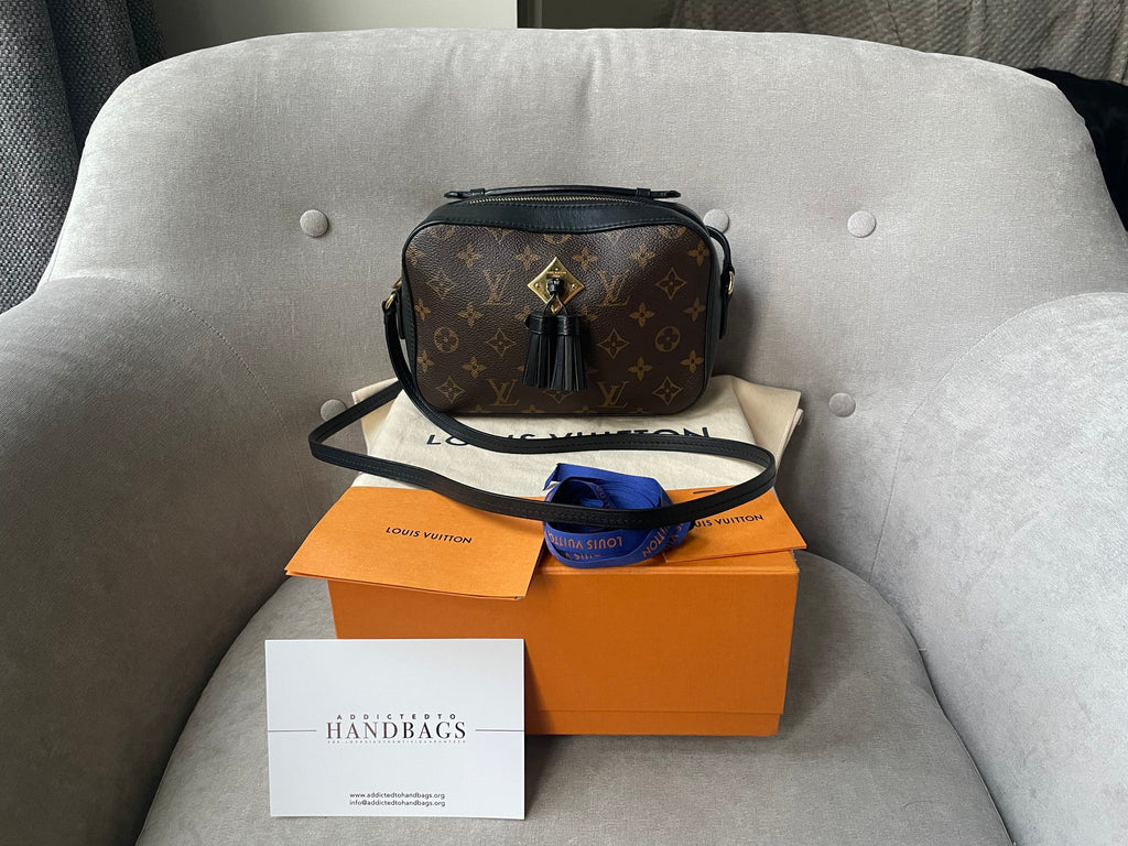 Louis Vuitton Saintonge Black and Monogram
