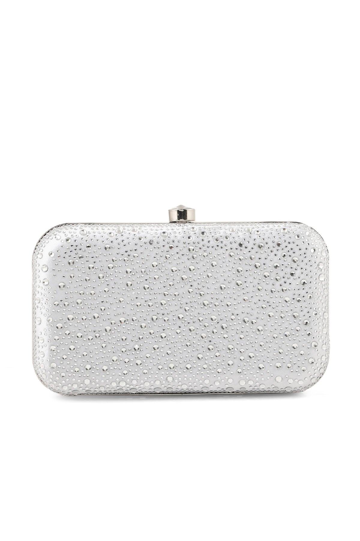 Fancy Clutch B20748-Silver