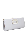 Fancy Clutch B21540-Silver