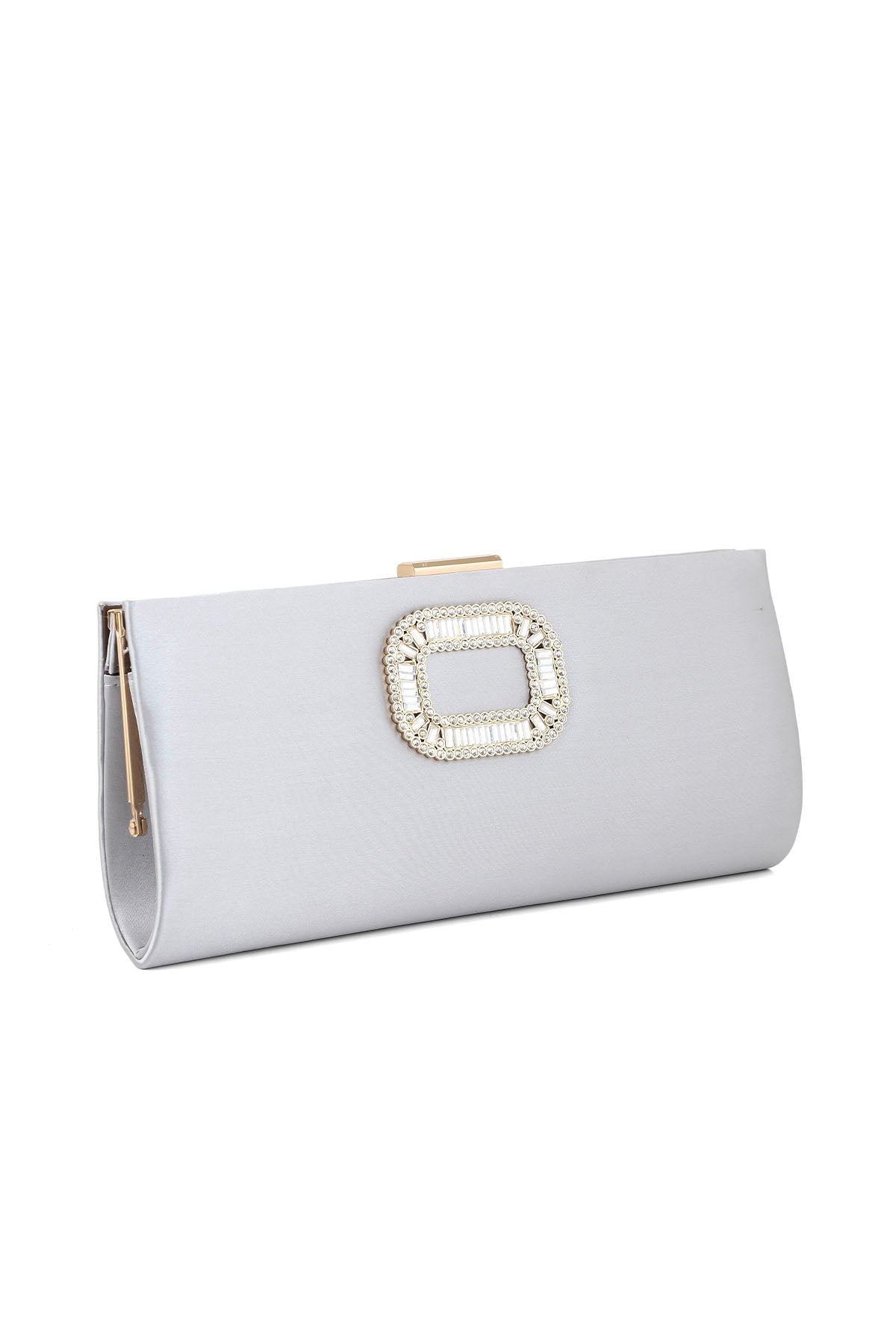 Fancy Clutch B21540-Silver