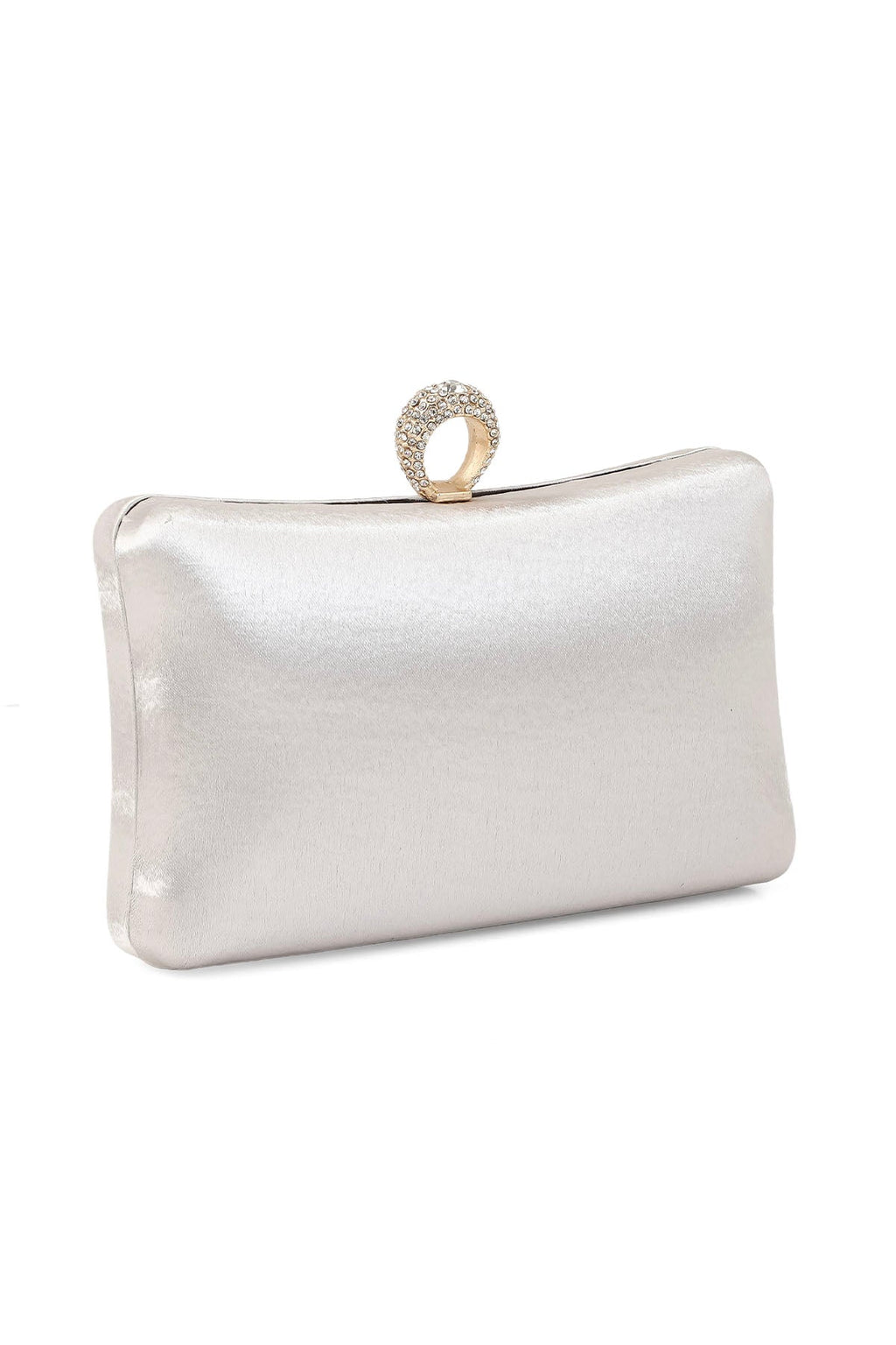 Fancy Clutch B21542-Silver