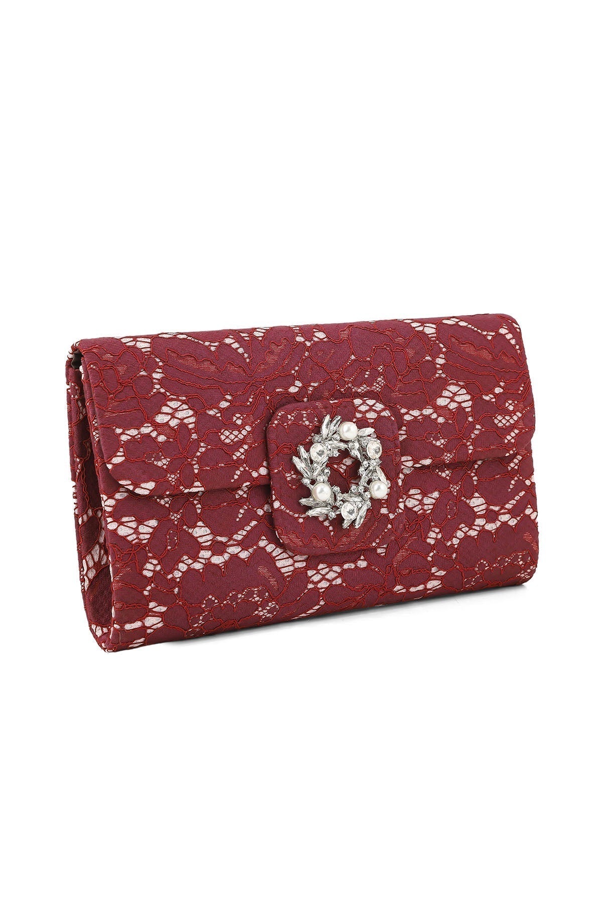 Fancy Clutch B21547-Coffee