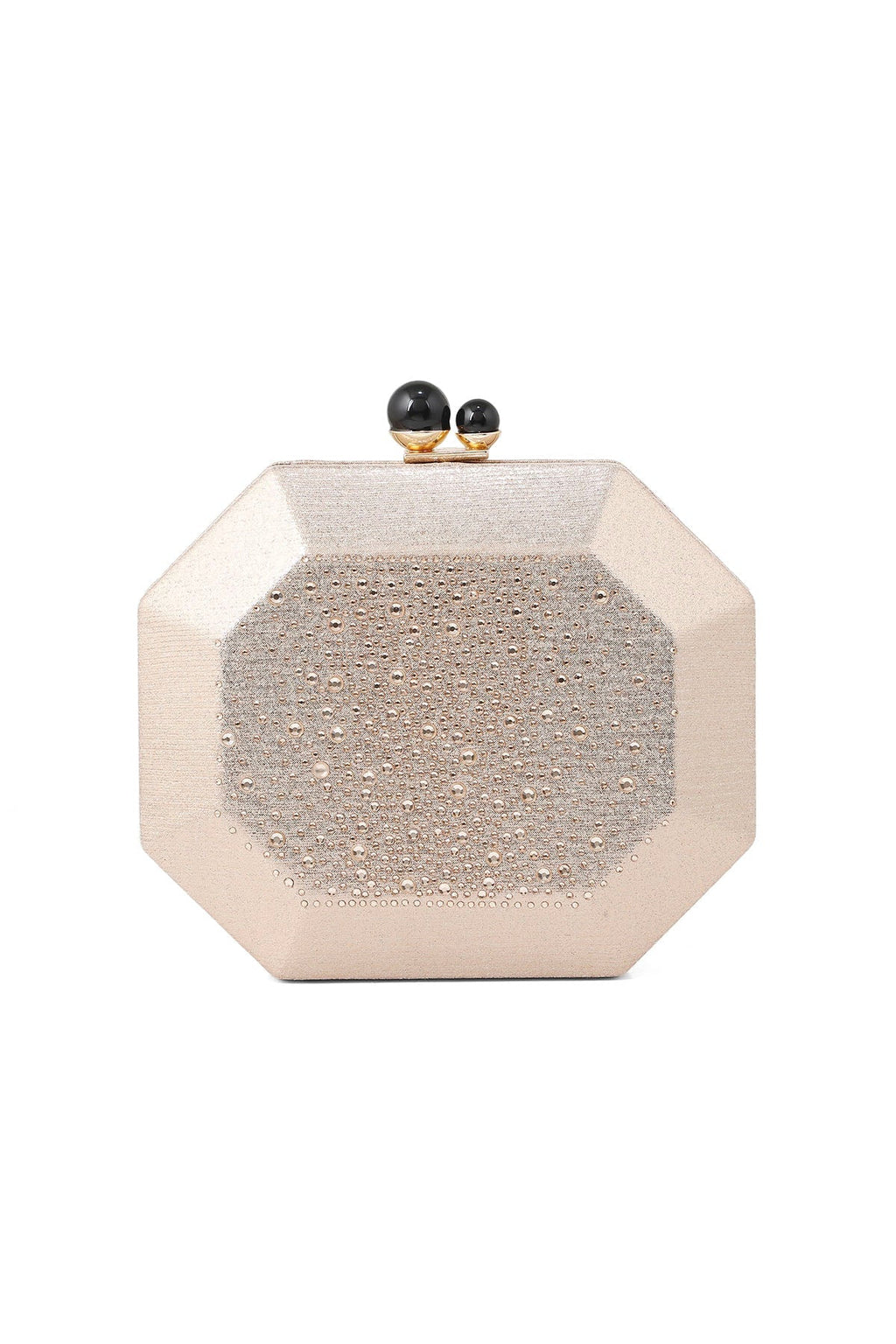 Fancy Clutch B21550-Champagne