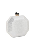 Fancy Clutch B21550-Silver