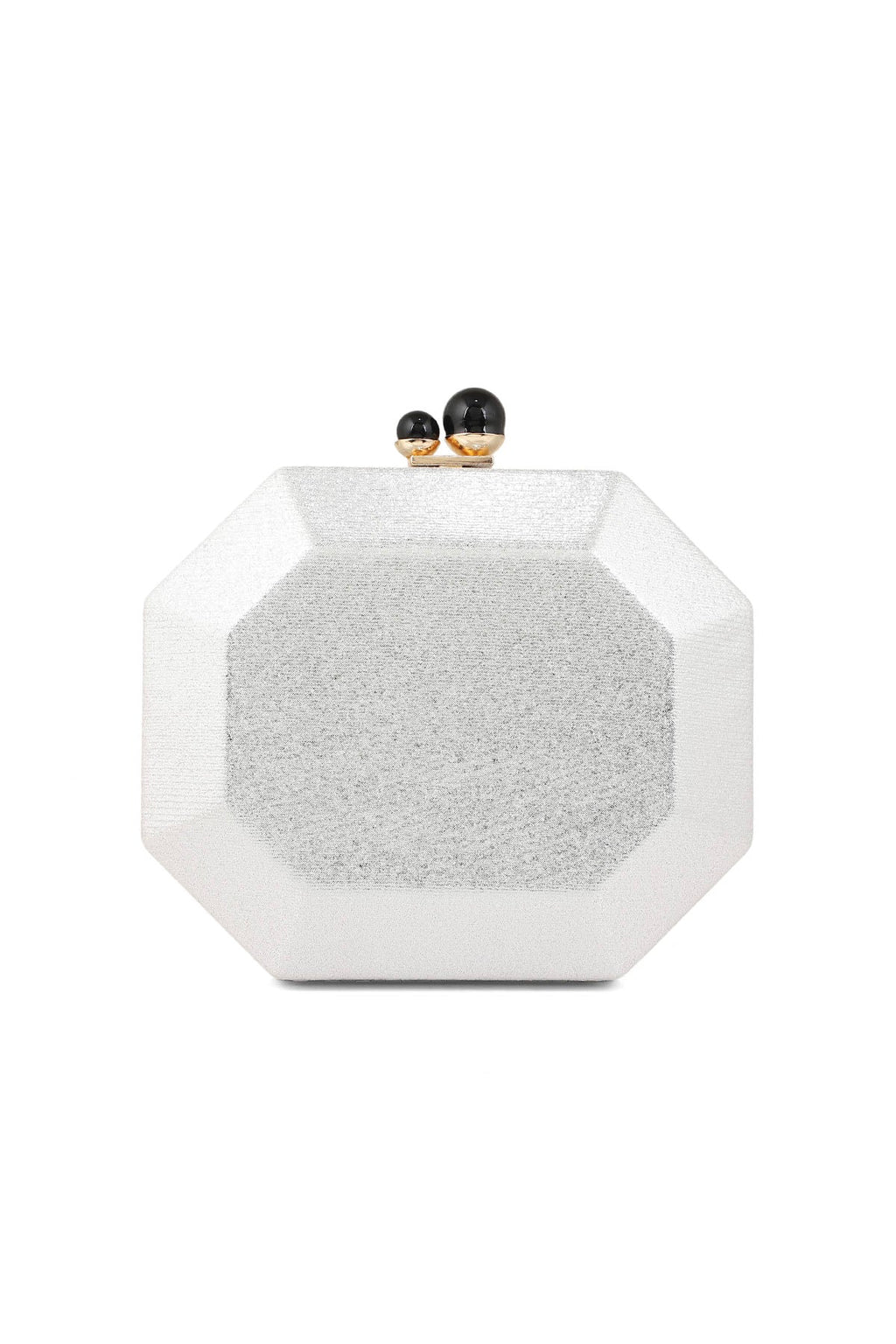 Fancy Clutch B21550-Silver