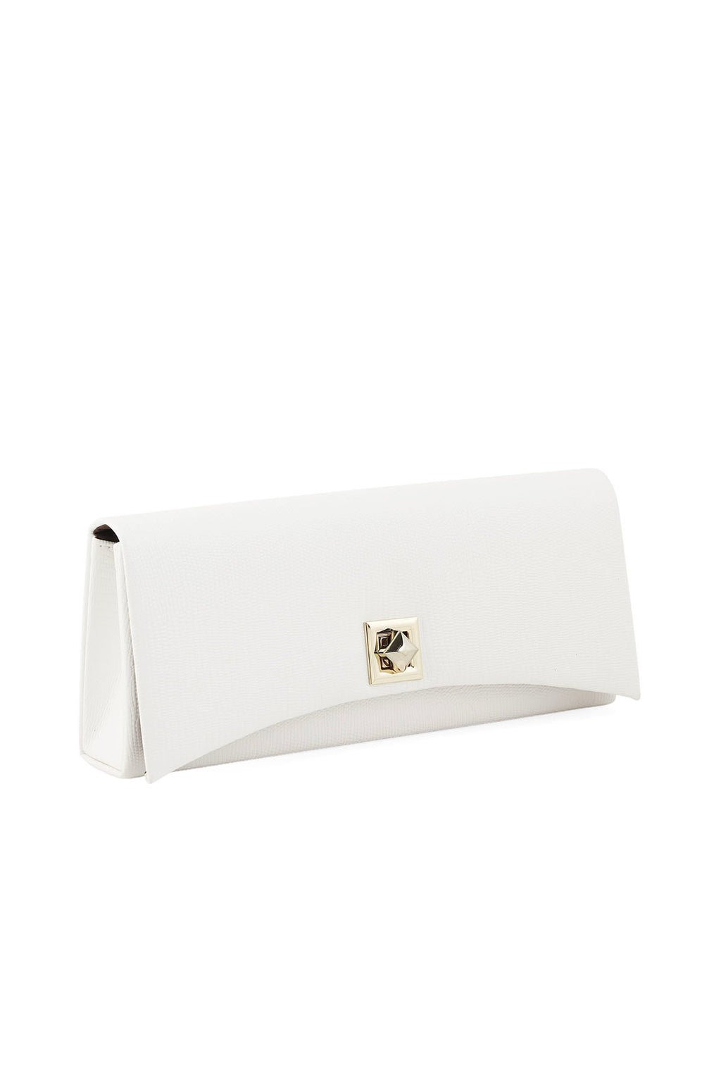 Fancy Clutch B21551-White