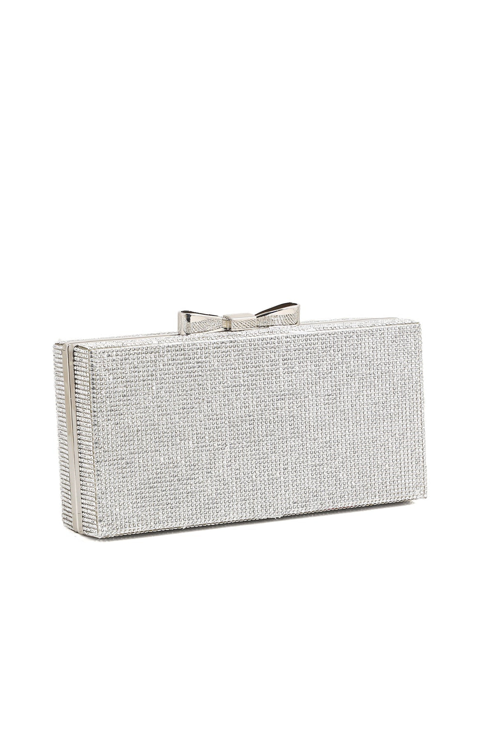 Fancy Clutch B21559-Silver