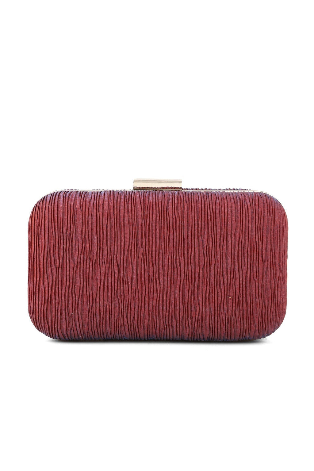 Formal Clutch B21575-Maroon