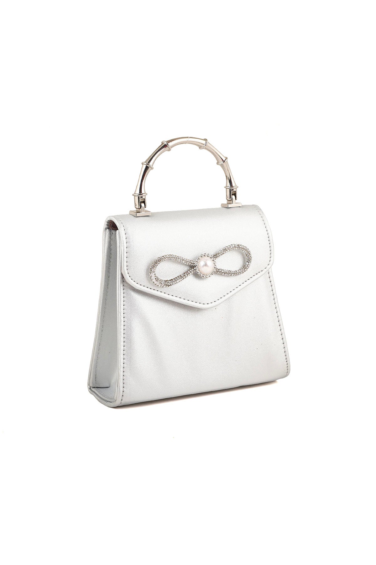 Fancy Clutch B21592-Silver