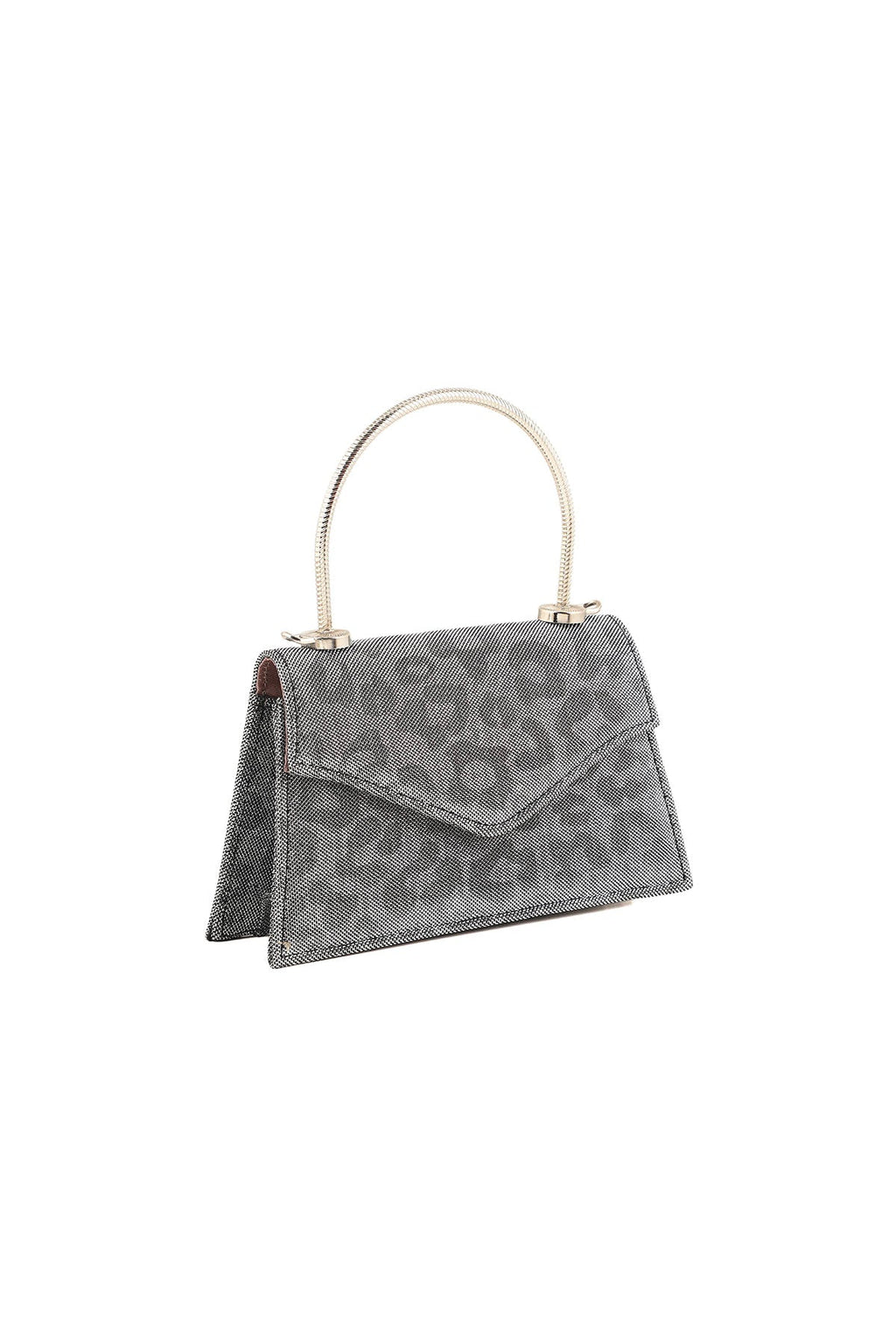 Fancy Clutch B21604-Silver