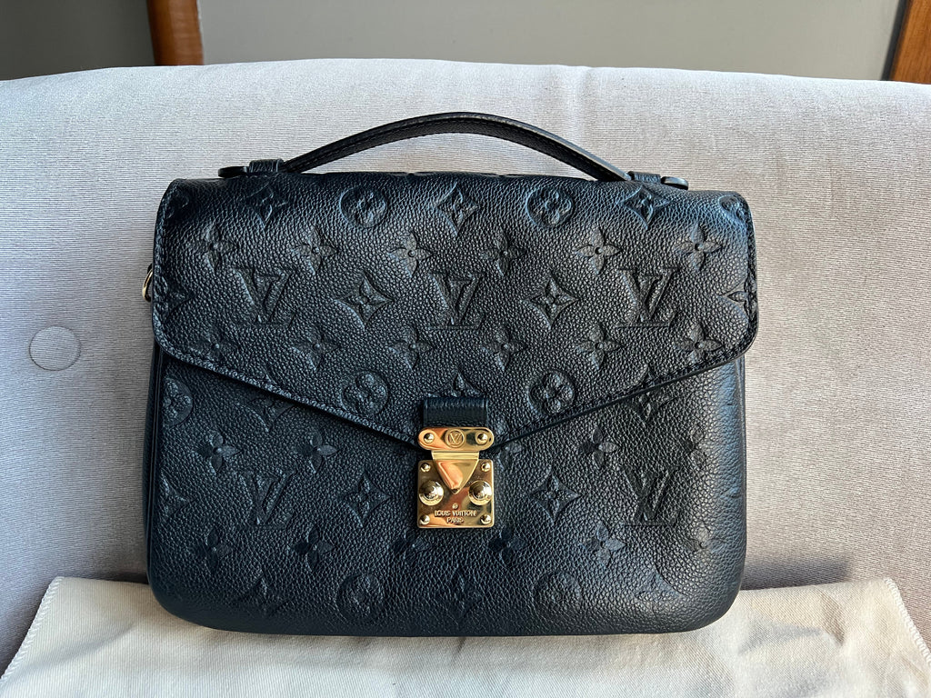 Louis Vuitton Pochette Metis Black Empreinte (RRP £2,110)