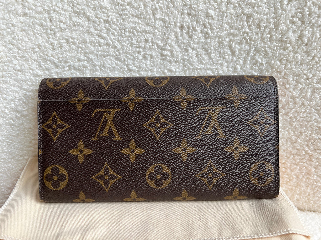 Louis Vuitton Sarah Wallet in Monogram and Brown  (RRP £485)