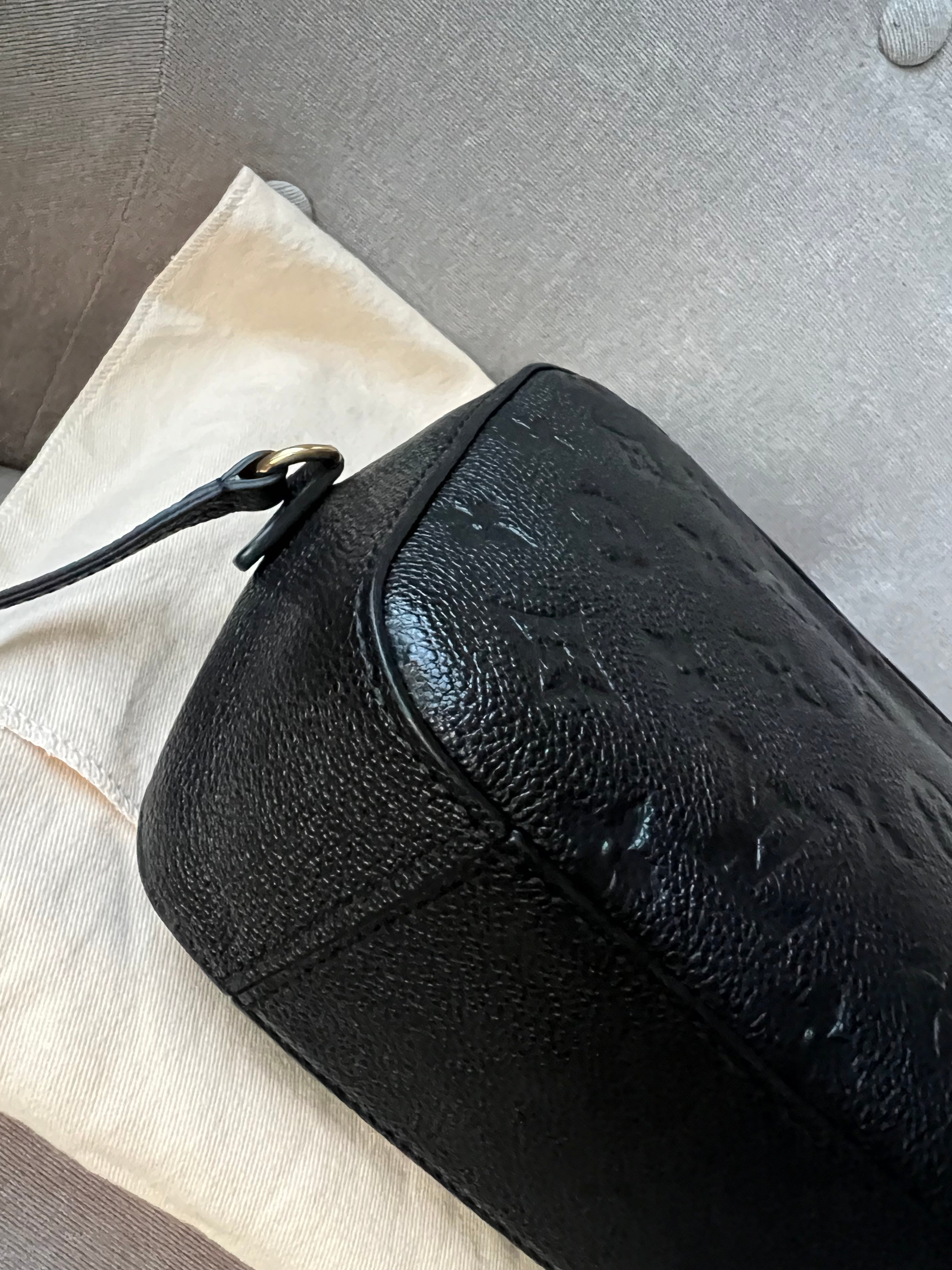 Louis Vuitton Saintonge Black Empreinte (RRP £1520)
