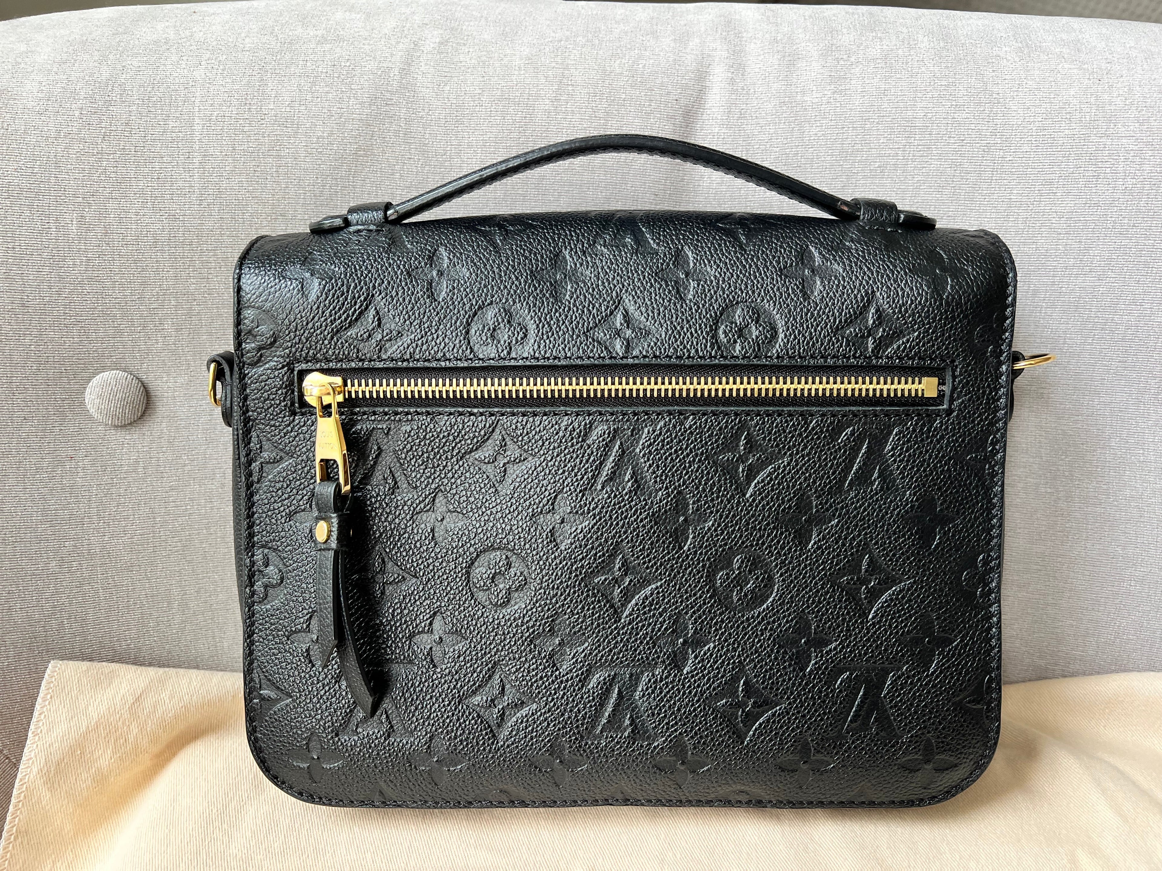 Louis Vuitton Pochette Metis Black Empreinte (RRP £2,110)