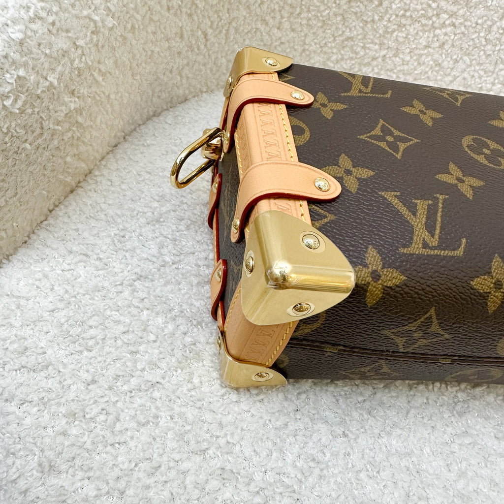 LV Side Trunk PM Bag in Monogram Canvas and GHW