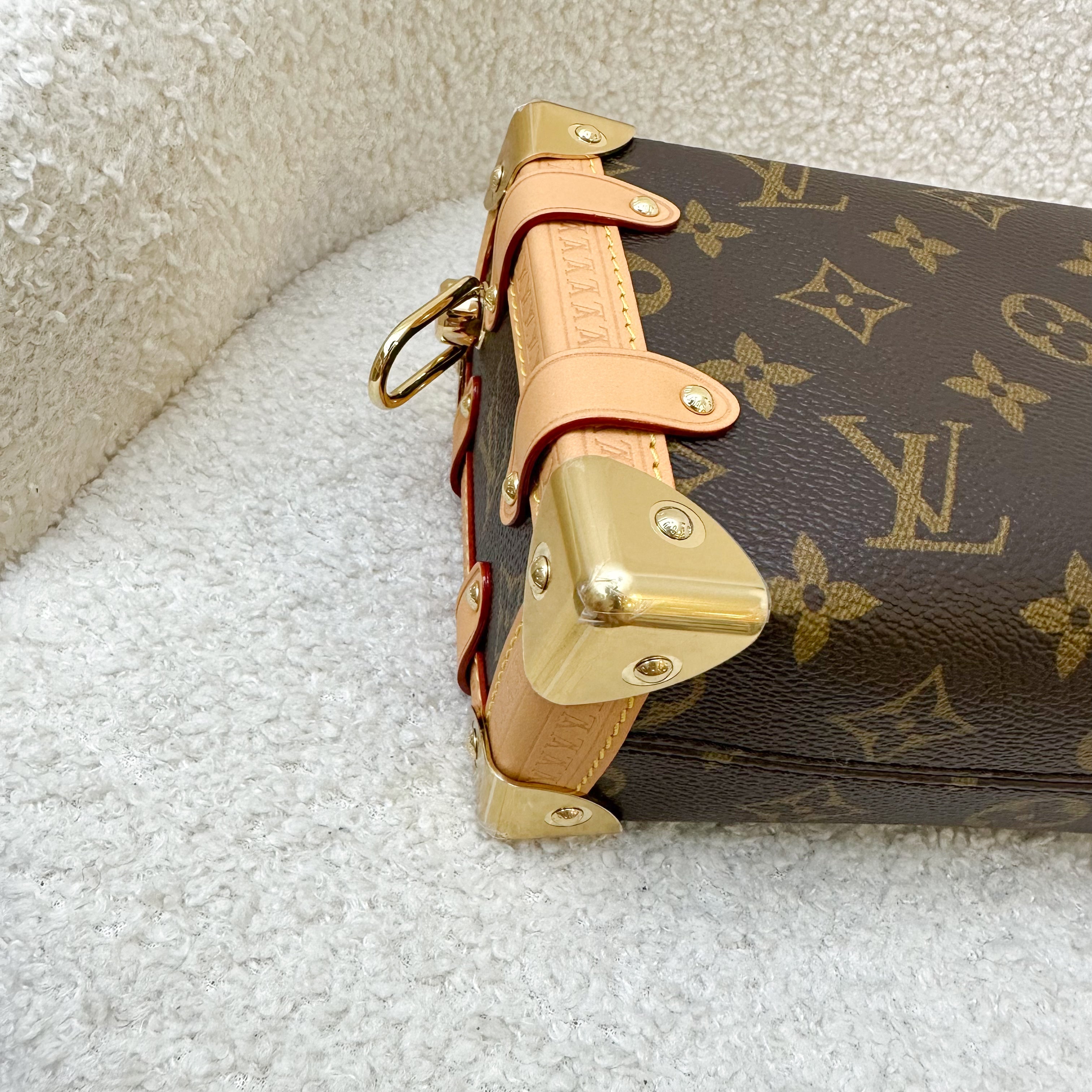 LV Side Trunk PM Bag in Monogram Canvas and GHW