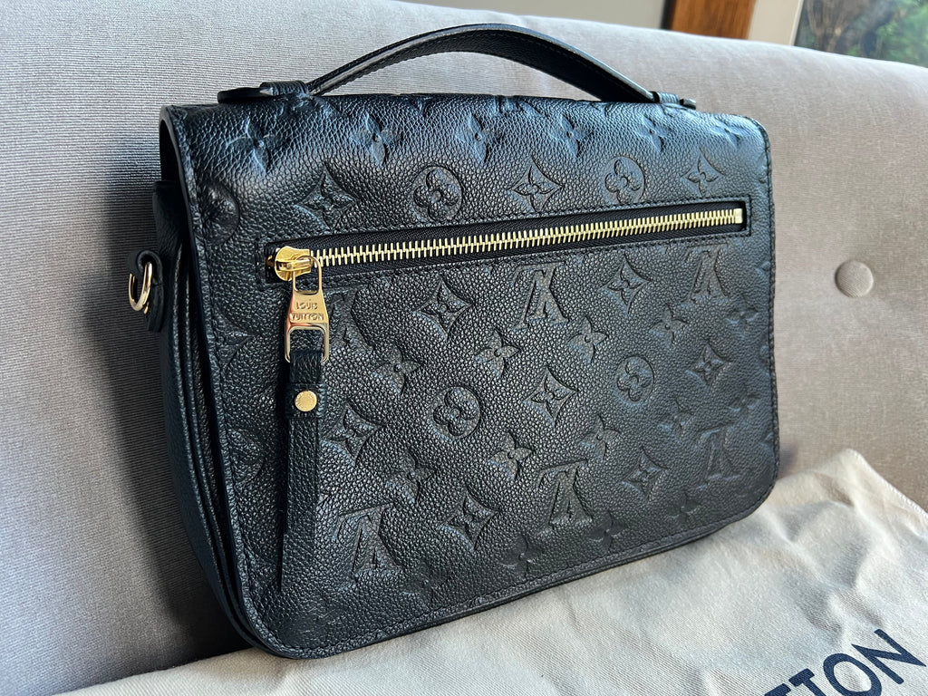 Louis Vuitton Pochette Metis Black Empreinte (RRP £2,110)