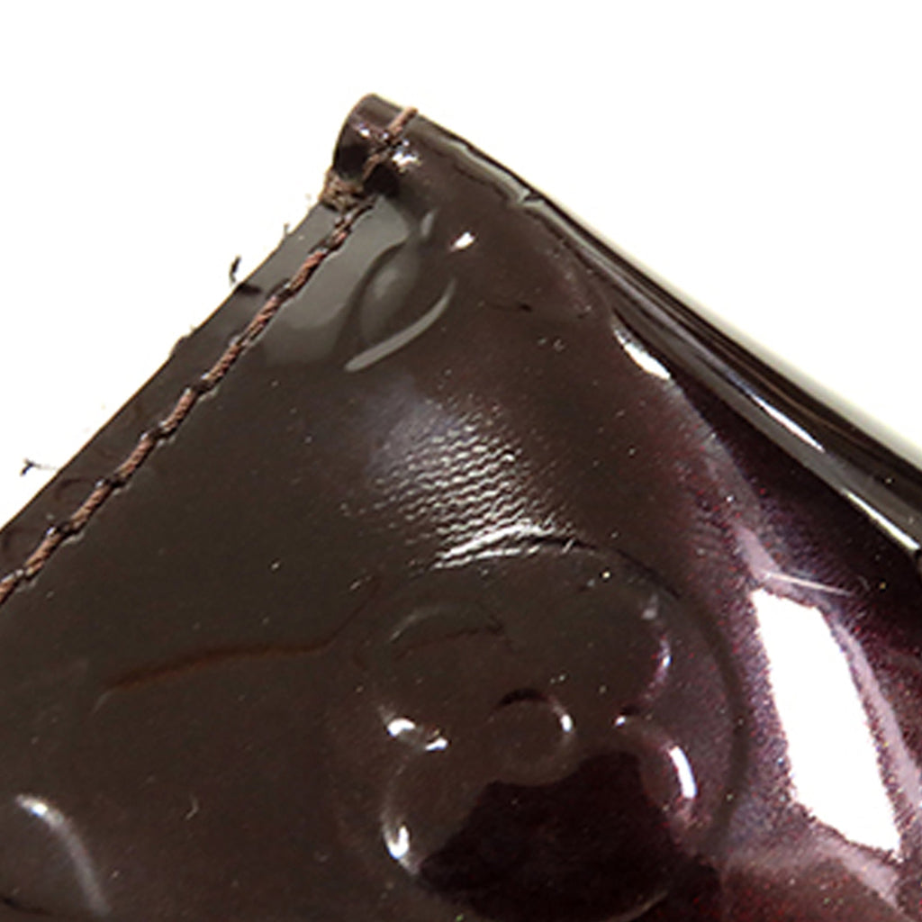 Purple Louis Vuitton Monogram Vernis Wilshire PM Handbag