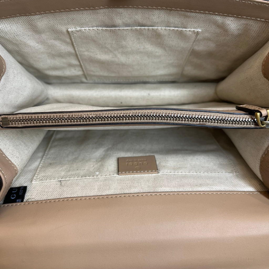 GUCCI Dionysus Bamboo Green Red & Beige Top Handle