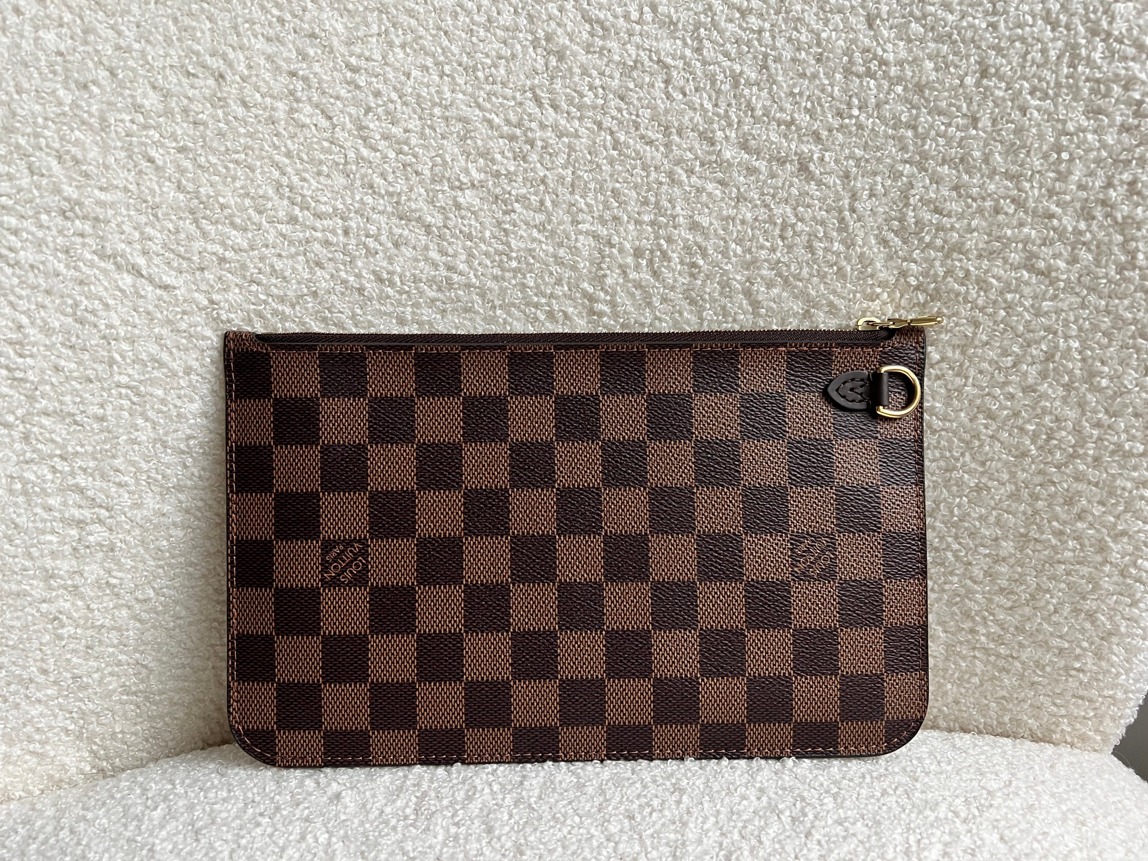 Louis Vuitton Pouch (from Neverfull) in Damier Ebene