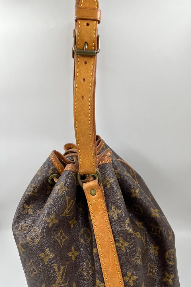 Louis Vuitton NoÃƒÆ’Ã‚Â© Monogram Canvas Brown Bag 1998