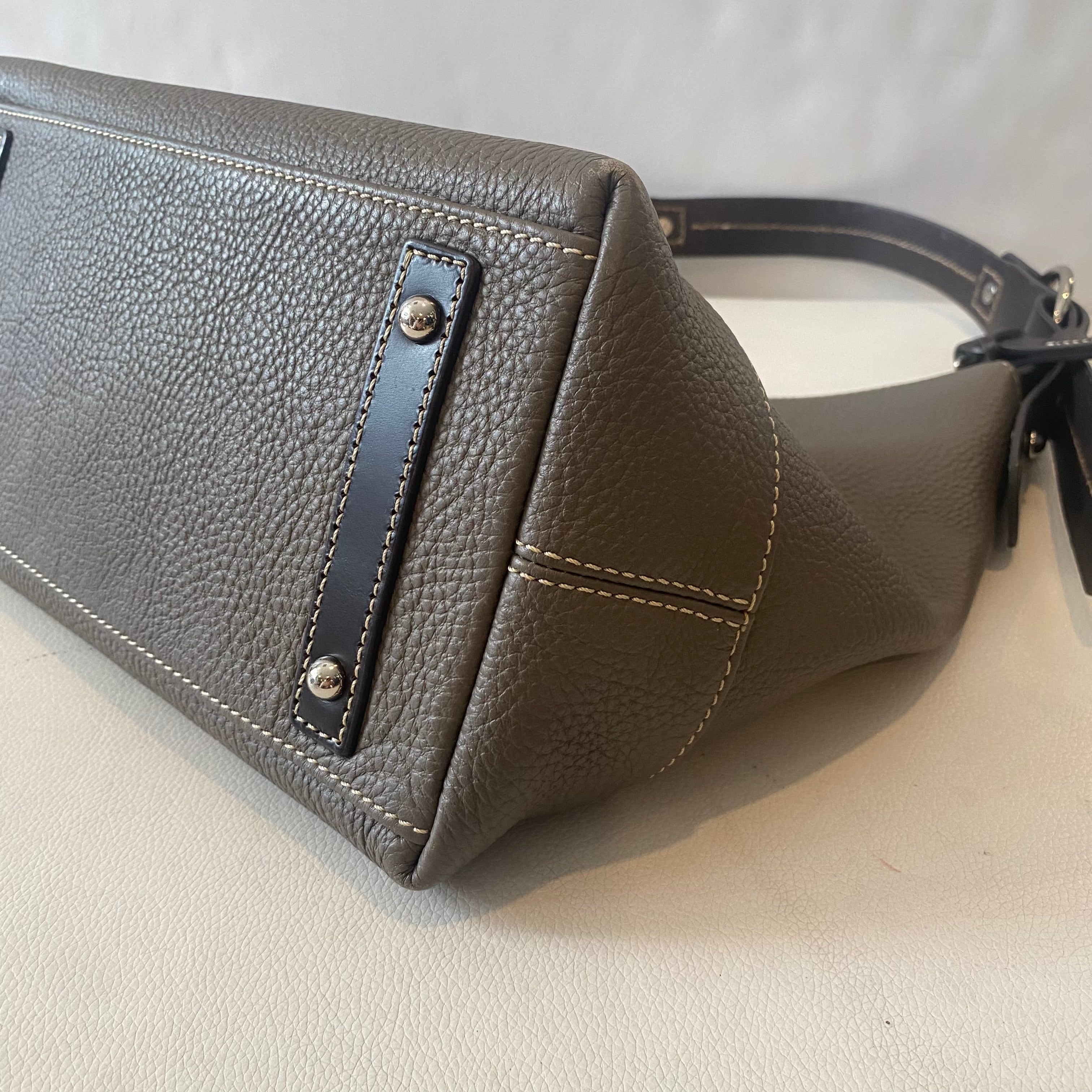 DOONEY & BOURKE Gracie Hobo Elephant Gray NWOT