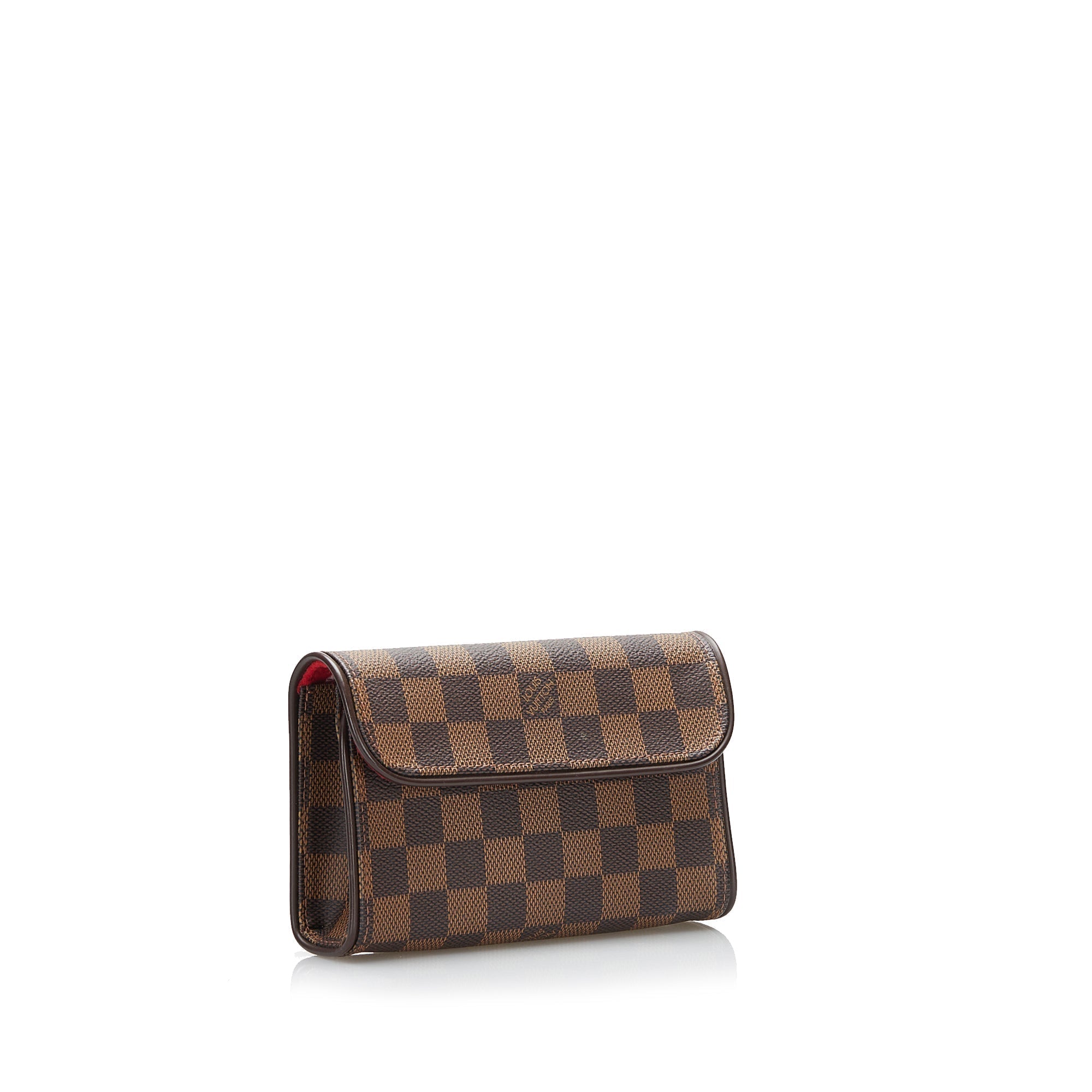 Louis Vuitton Pochette Florentine Damier Ebene Canvas