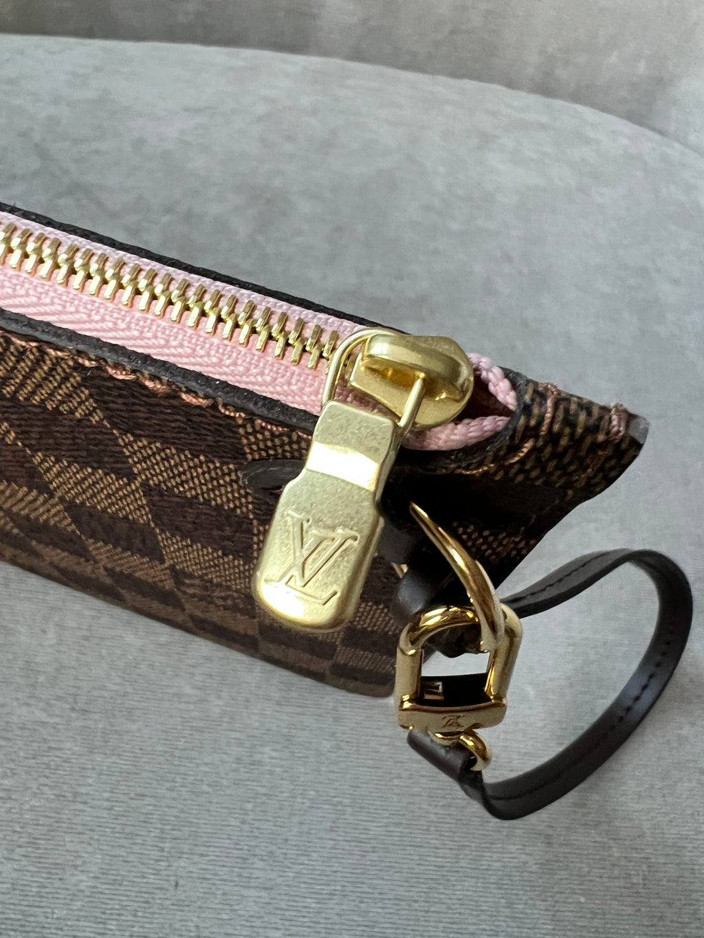 Louis Vuitton Pouch (from Neverfull MM) in Damier Ebene