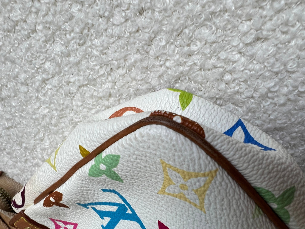 Louis Vuitton Pochette Accessoires White Multicolore