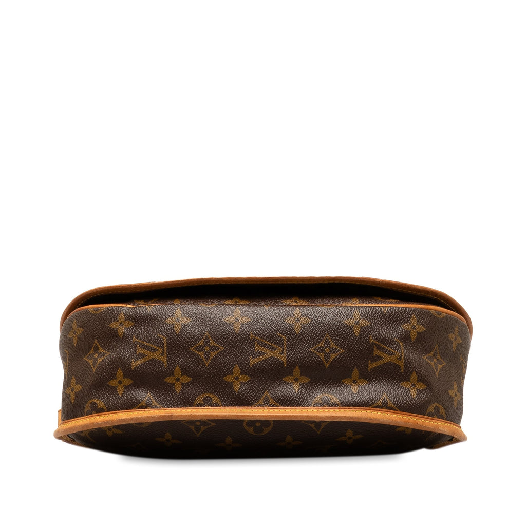 Brown Louis Vuitton Monogram Menilmontant PM Crossbody Bag