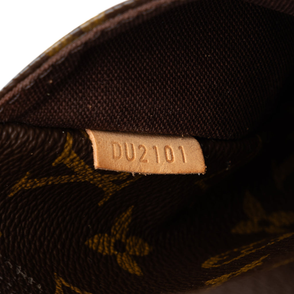 Brown Louis Vuitton Monogram Menilmontant PM Crossbody Bag
