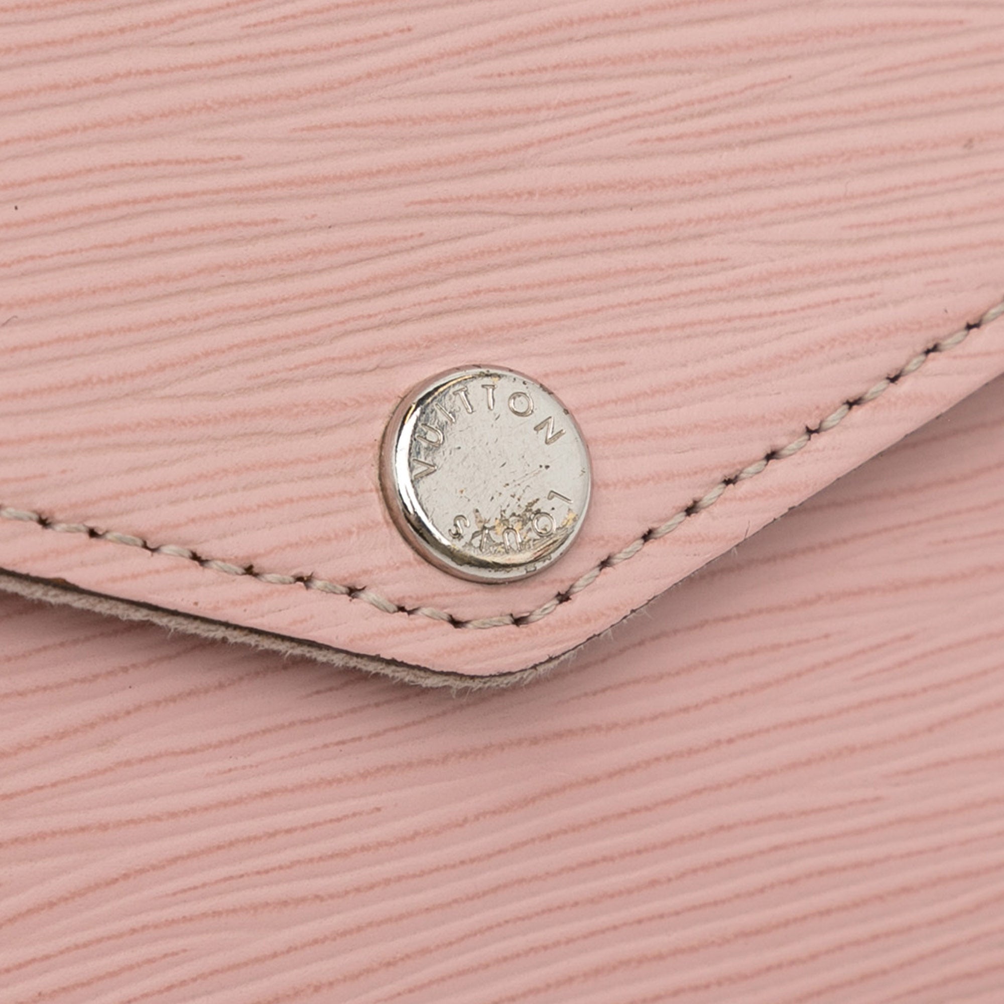 Pink Louis Vuitton Epi Pochette Felicie Crossbody Bag
