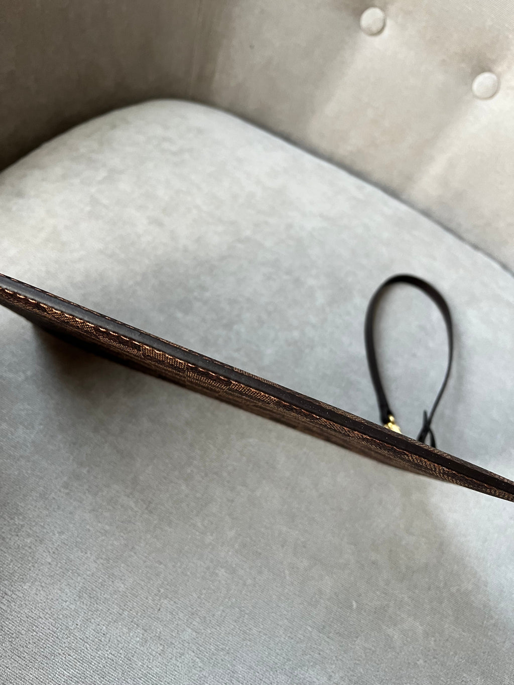 Louis Vuitton Pouch (from Neverfull MM) in Damier Ebene
