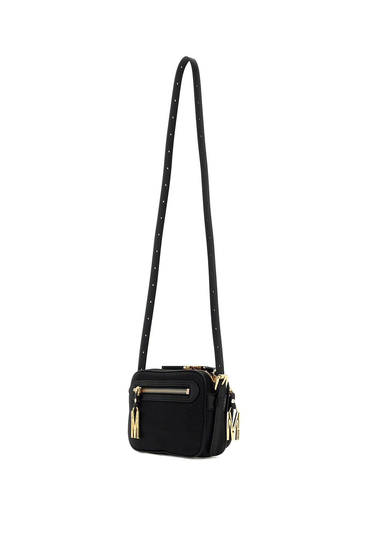 MINI SHOULDER BAG WITH METAL LOGO