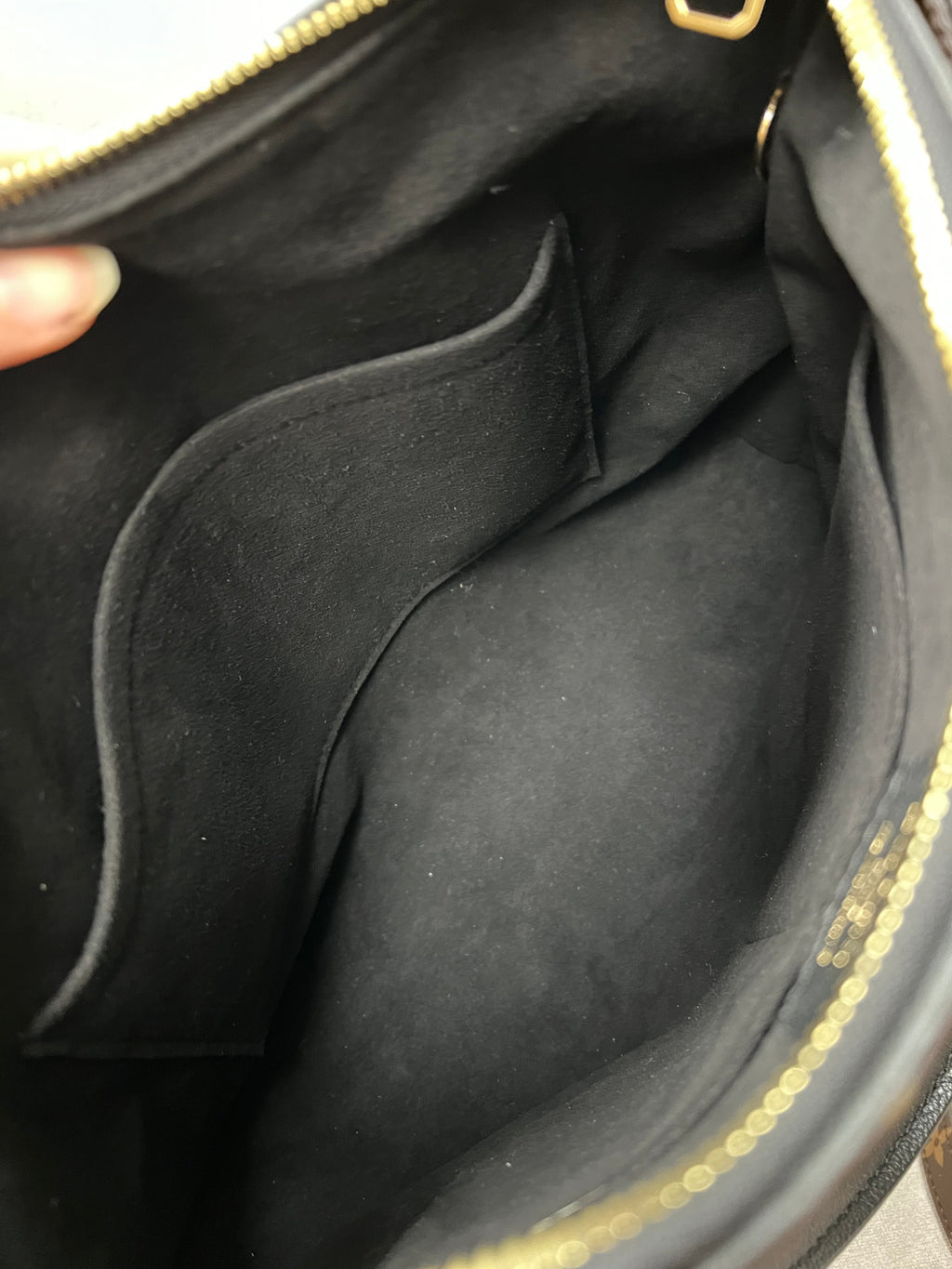 Louis Vuitton Pallas Tote in Monogram and Black (RRP £1960)