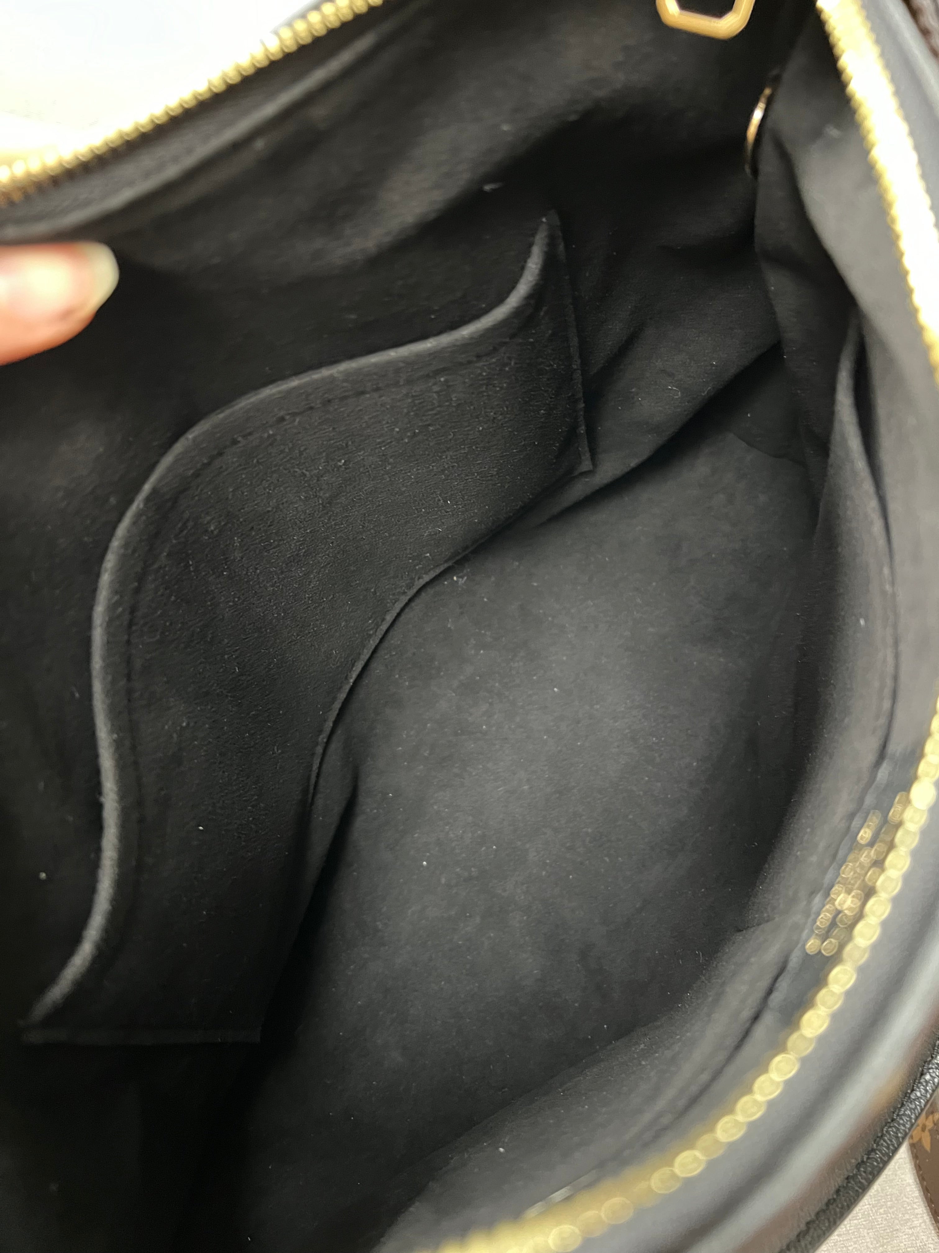 Louis Vuitton Pallas Tote in Monogram and Black (RRP £1960)
