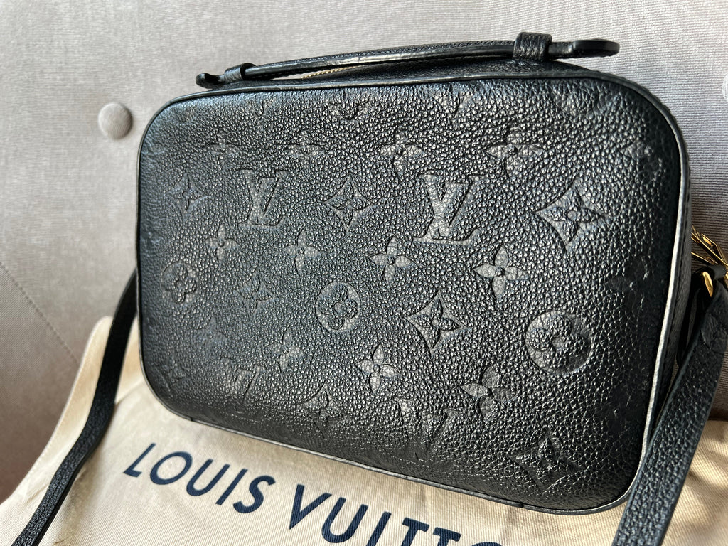 Louis Vuitton Saintonge Black Empreinte (RRP £1520)