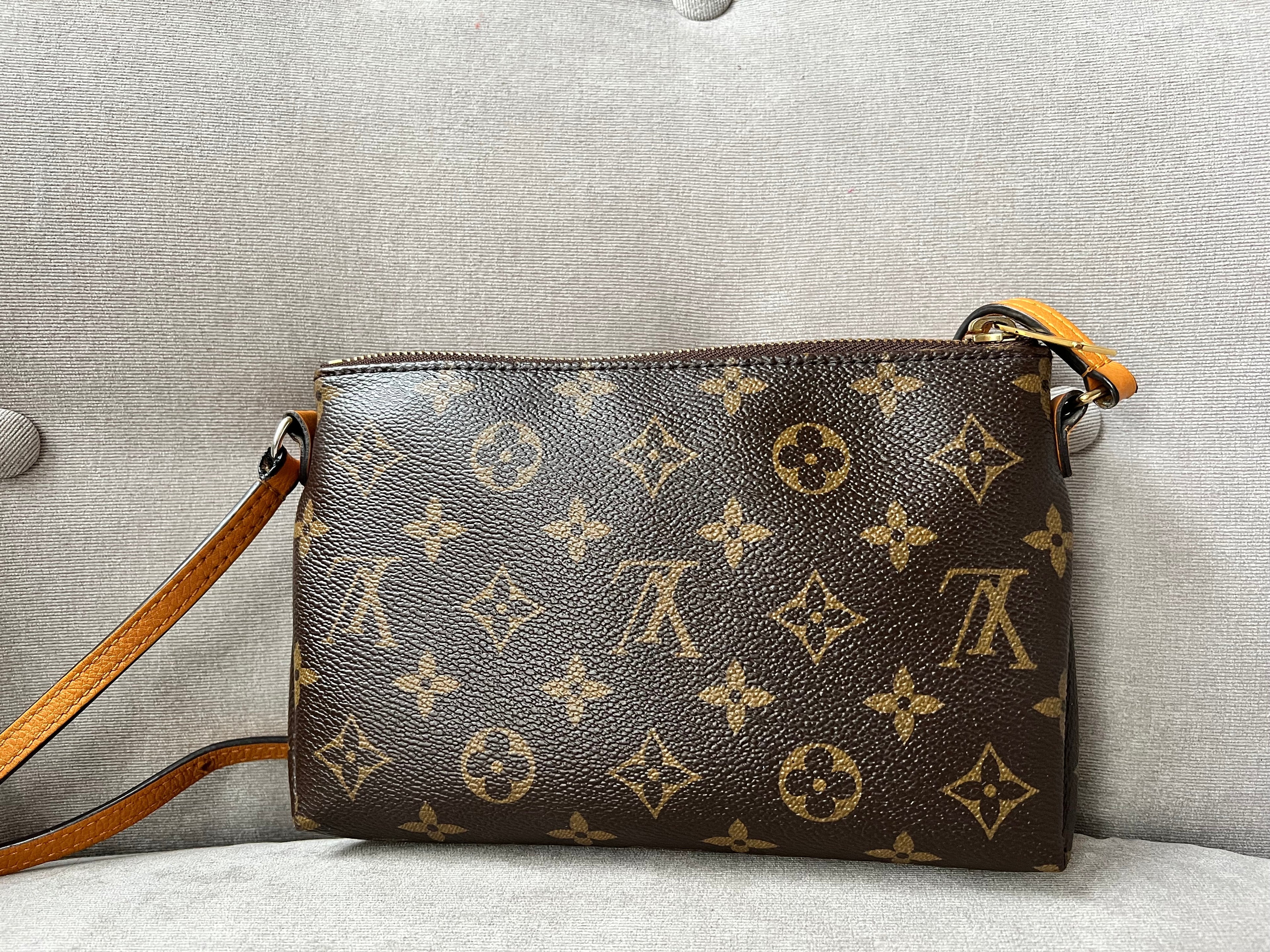 Louis Vuitton Monogram Safran Pallas Pochette