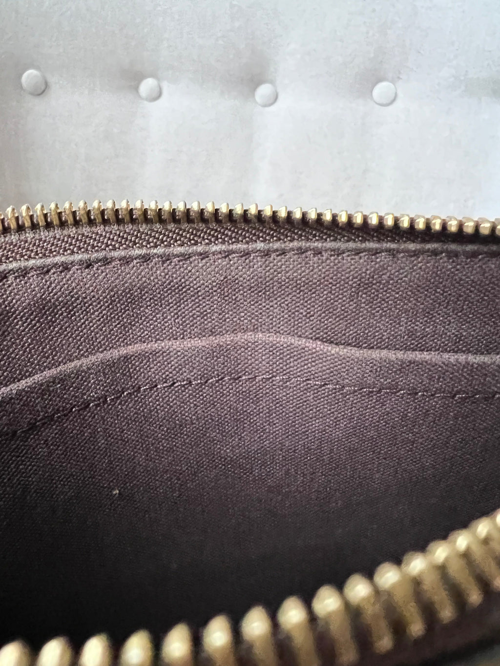 Louis Vuitton Monogram Safran Pallas Pochette