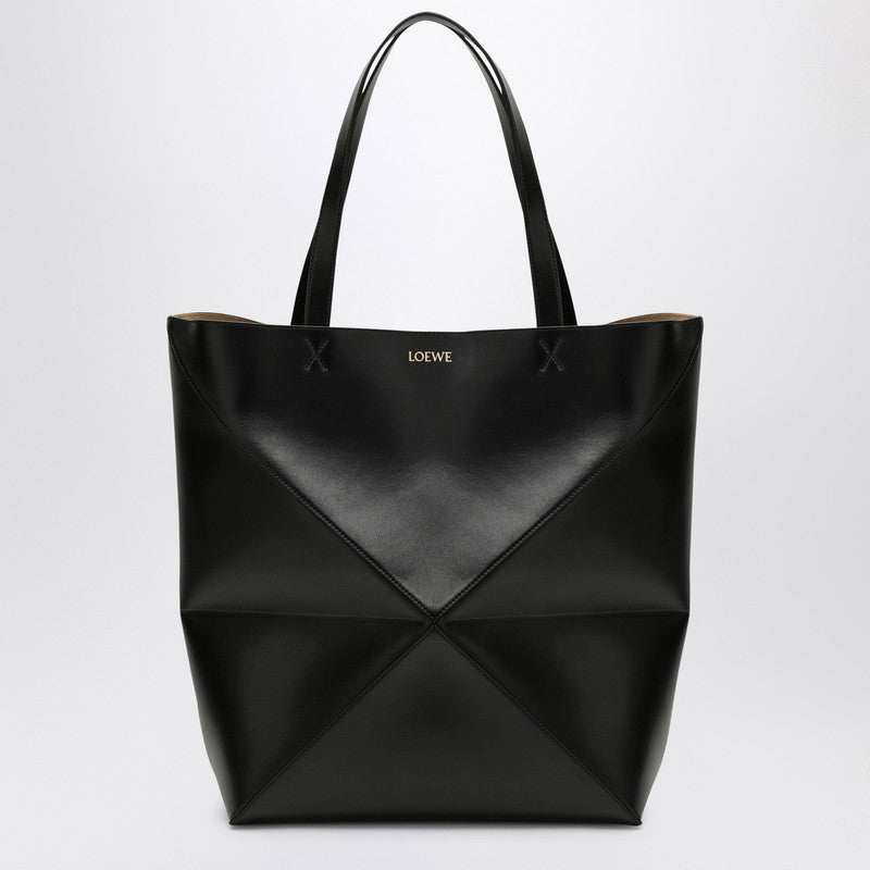 Loewe Puzzle Fold Tote Black Large Bag Men