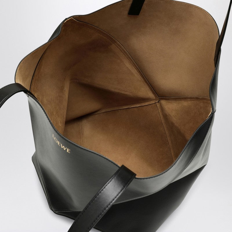 Loewe Puzzle Fold Tote Black Large Bag Men