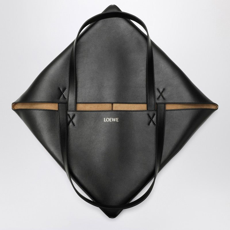 Loewe Puzzle Fold Tote Black Large Bag Men