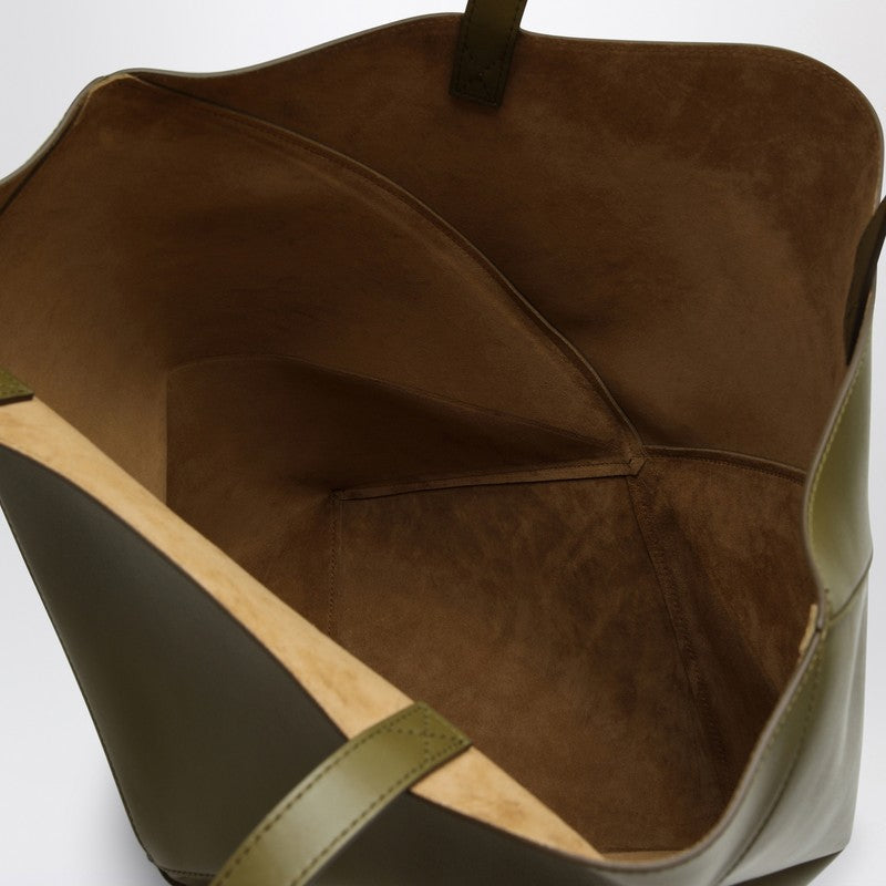 Loewe Puzzle Fold Tote Olive Green Large Bag Men