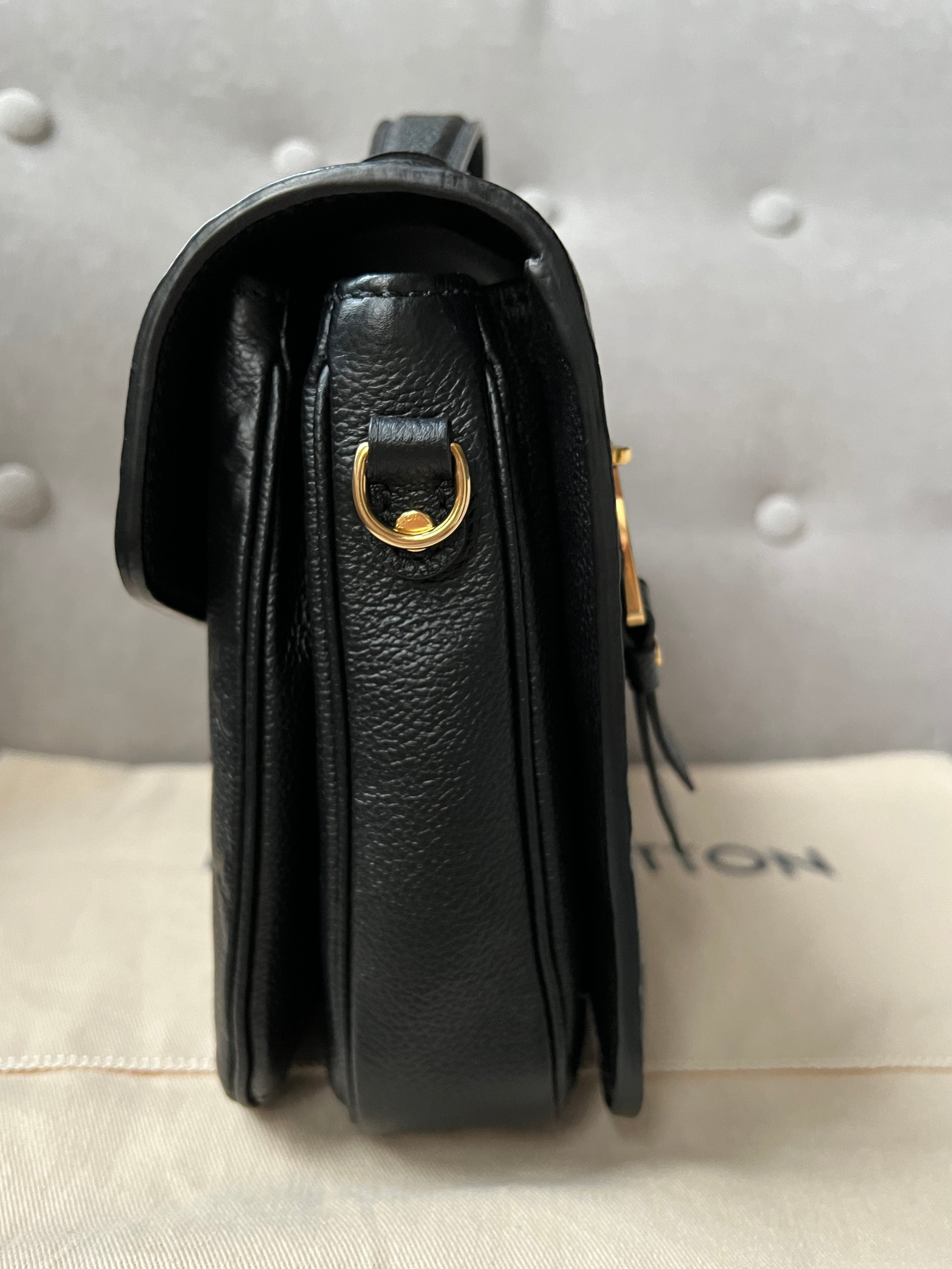 Louis Vuitton Pochette Metis Black Empreinte (RRP £2,110)