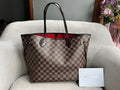 Louis Vuitton Neverfull MM Damier Ebene Cherry Interior (RRP £1410)