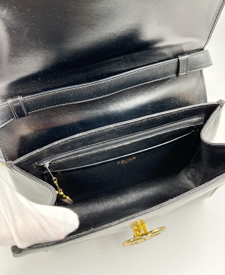 Vintage Celine Triomphe Box Bag