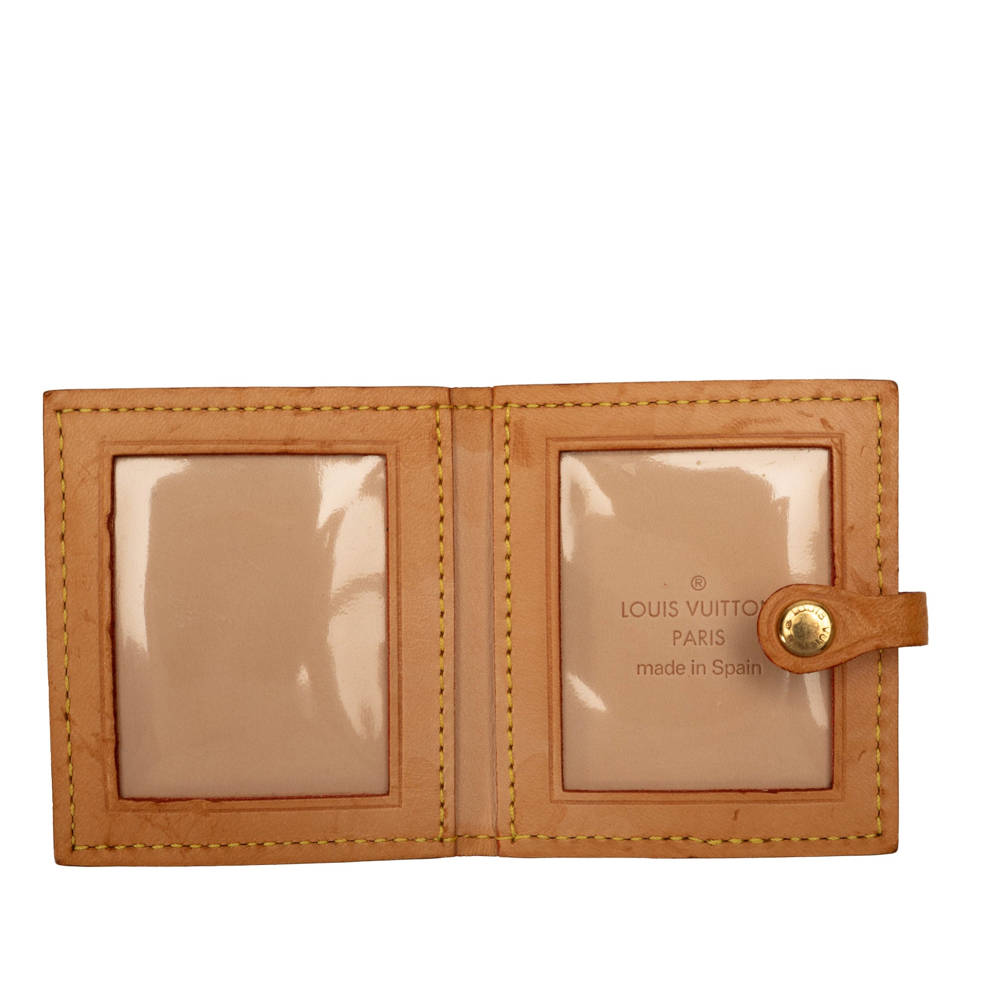 White Louis Vuitton Monogram Multicolore Mini Photo Holder