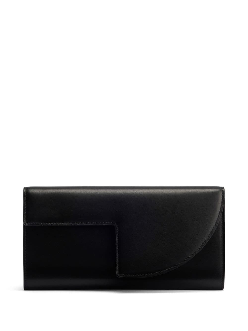 LEATHER CHAIN POUCH HANDBAG